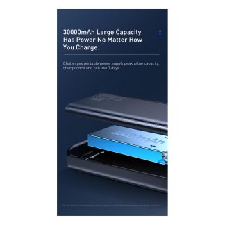 Baseus PD 65W Fast-Charge Power Bank 30000mAh