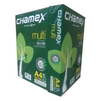 Chamex A4 Copy Paper 80gsm Carton of 5 Reams