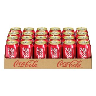 Coca-Cola Soft Drink Case of 24 Bottles