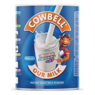 Cowbell Powdered Milk Refill Pack 400g