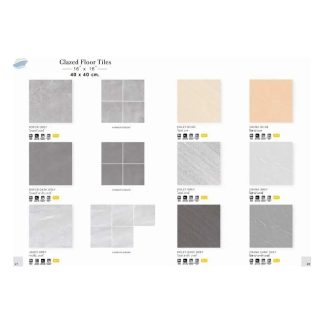 Good Will Ceramics Glazed Ceramic Wall Tile 40x40 Carton