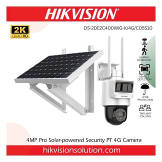 Hikvision Solar PTZ Outdoor CCTV Camera 4G