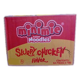 Minimie Chiki Instant Noodles Carton of 40 Packs 70g