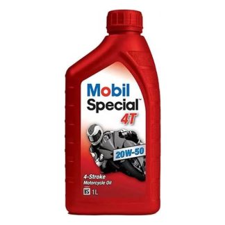 Mobil Super 4T Motorcycle Engine Oil 20W-50 1L